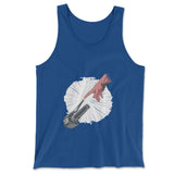 Creation Of Adam - Motorcycle Men/Unisex Tank in True Royal color