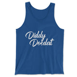 Diddy Doodat Men/Unisex Tank in True Royal color