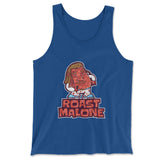 Roast Malone Men/Unisex Tank in True Royal color