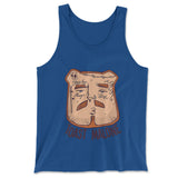 Toast Malone Men/Unisex Tank in True Royal color