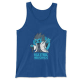 Master Hedgehog Men/Unisex Tank in True Royal color