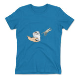 Creation Of Adam - Toilet Paper Womens T-Shirt in Turquoise color