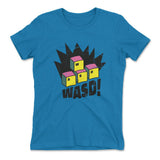 WASD Keyboard For Gamers Womens T-Shirt in Turquoise color