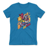 Dogvengers Womens T-Shirt in Turquoise color