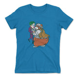 Iam Bearman Womens T-Shirt in Turquoise color