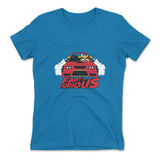 Fart And Furious Womens T-Shirt in Turquoise color