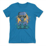 Alien Joint Womens T-Shirt in Turquoise color