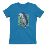 Old Nokia Cellphone Womens T-Shirt in Turquoise color