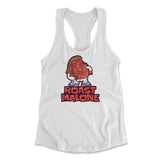Roast Malone Womens Racerback Tank in White color