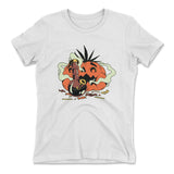 Baked Pumpkin Womens T-Shirt in White color
