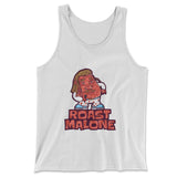 Roast Malone Men/Unisex Tank in White color