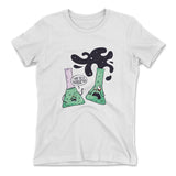 I Think You're Overreacting Womens T-Shirt in White color