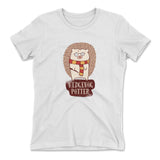 Hedge Hog Potter Womens T-Shirt in White color