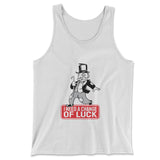 Change Luck Monopoly Parody Men/Unisex Tank in White color