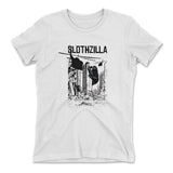 Slothzilla Womens T-Shirt in White color