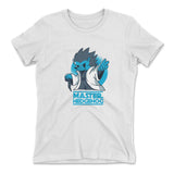 Master Hedgehog Womens T-Shirt in White color