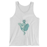 Statue Of Liberty Marilyn Monroe Men/Unisex Tank in White color