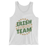 Irish Drinking Team Men/Unisex Tank in White color