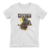 The Catalorian Womens T-Shirt in White color