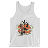 Baked Pumpkin Men/Unisex Tank in White color