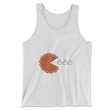 Pie Eating Cream Men/Unisex Tank in White color