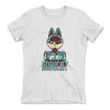 Robocat Womens T-Shirt in White color