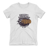 Krugers Barbershop Womens T-Shirt in White color