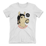 Kendrick Llama Womens T-Shirt in White color
