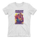 Invasion Of The Robots Womens T-Shirt in White color