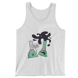 I Think You're Overreacting Men/Unisex Tank in White color