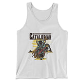 The Catalorian Men/Unisex Tank in White color