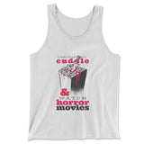 I Just Want To Cuddle And Watch Horror Movies Men/Unisex Tank