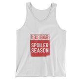 Spoiler Alert Men/Unisex Tank in White color