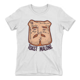 Toast Malone Womens T-Shirt in White color