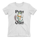 Potter Otter Womens T-Shirt in White color